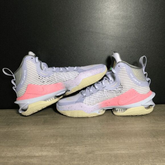 Nike Zoom G.T. Jump Easter Purple Basketball Shoes CZ9907-501 Men's Size 9 - Picture 4 of 7